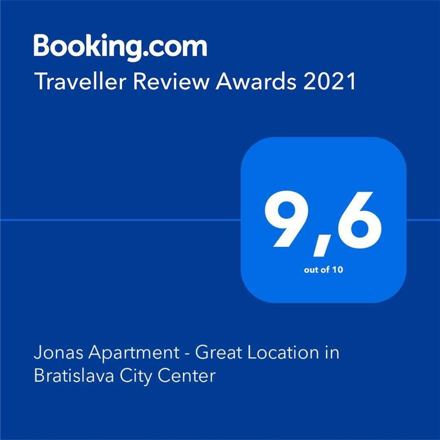 Jonas Apartments - Great Location Near Bratislava City Center 外观 照片